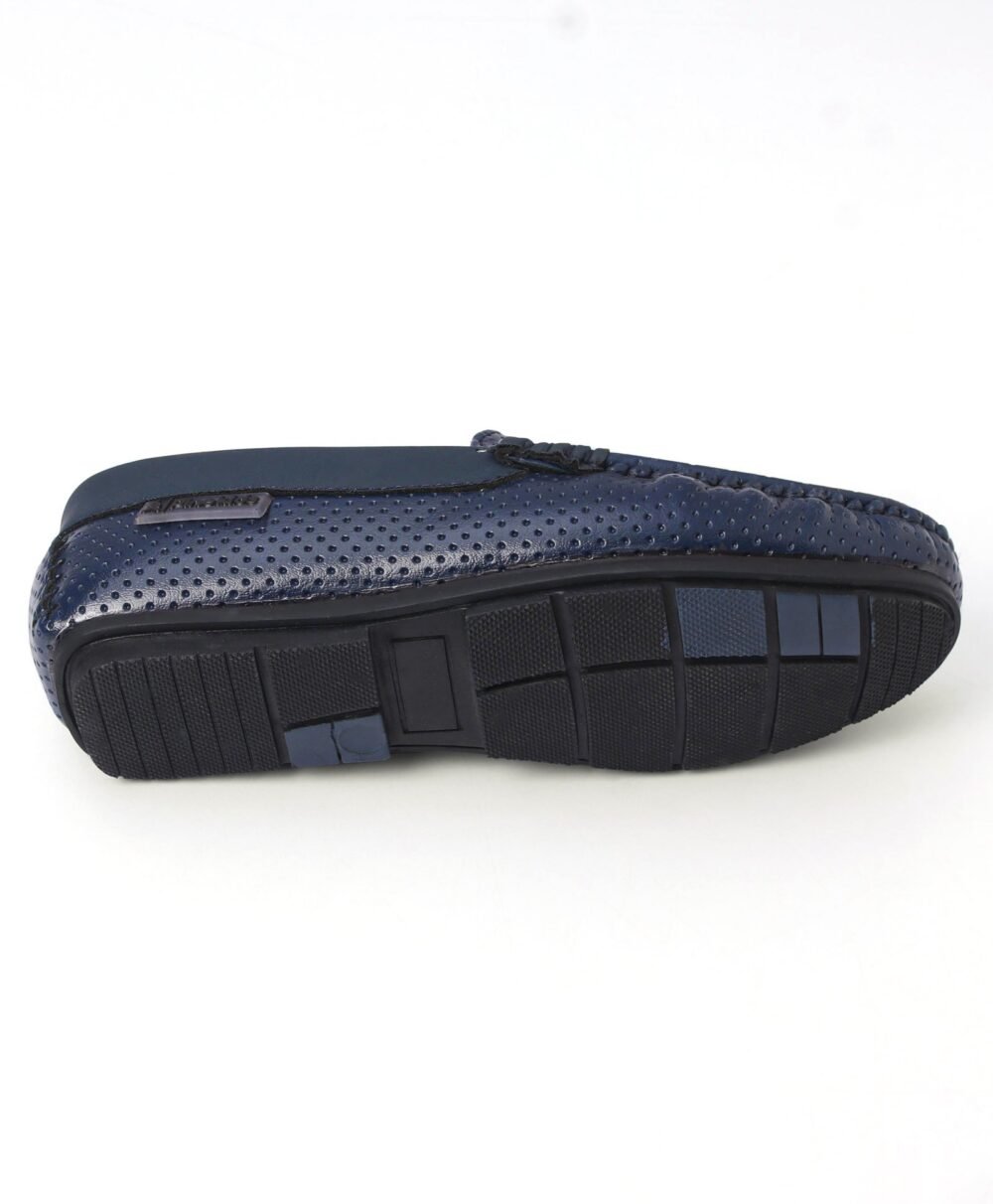 Pine Kids Slip On Party Wear Loafers - Blue - Image 2