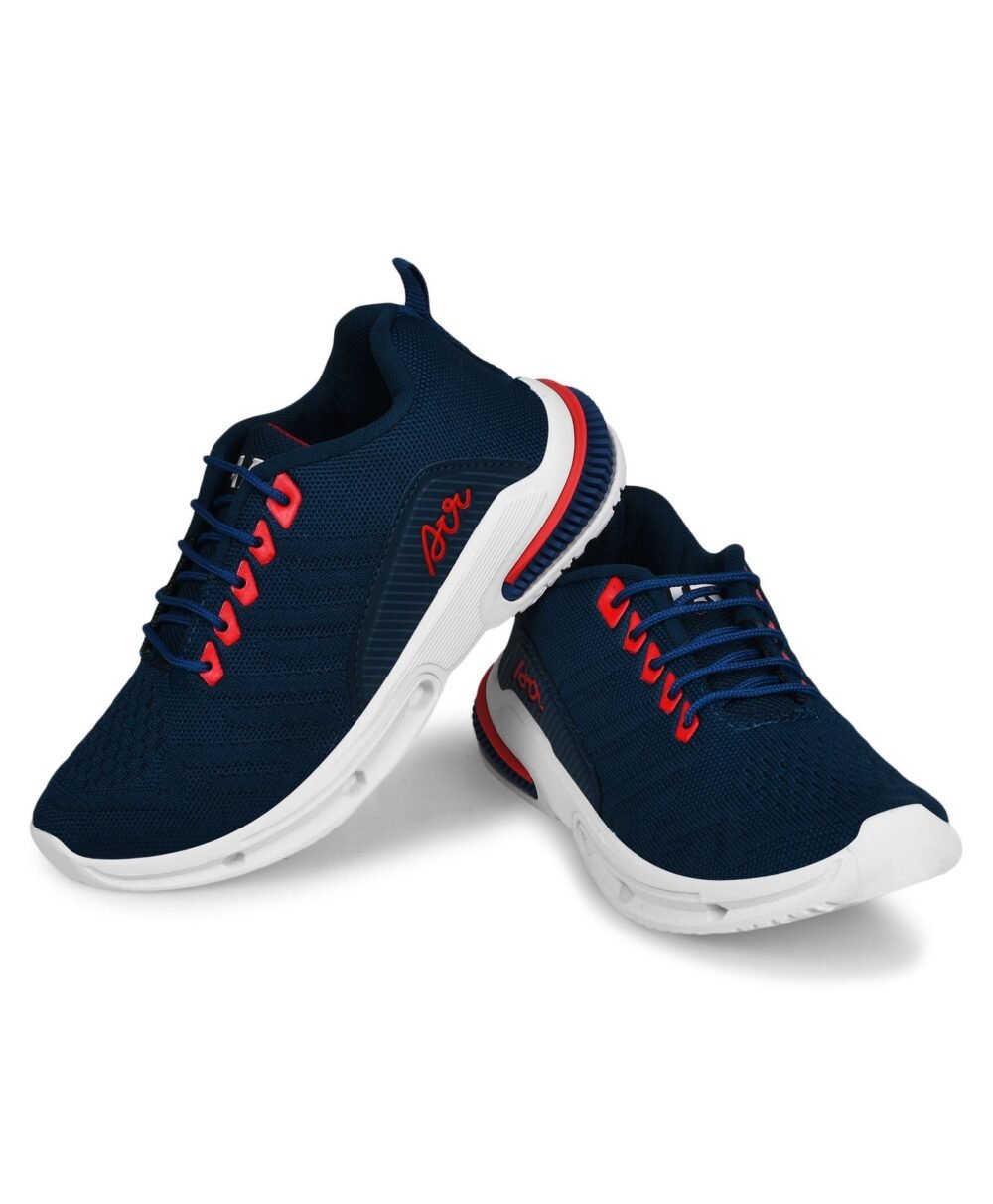KATS Calligraphy Detail Slip On Sneakers- Blue