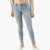 Women Blue Skinny Fit Stretchable Jeans - Image 2