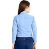 Creation Full Sleeve Self Design Women Denim Jacket - Image 2