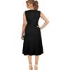Milost Women Maxi Orange Dress - Image 4